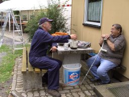 Aufbau Seefest 2008